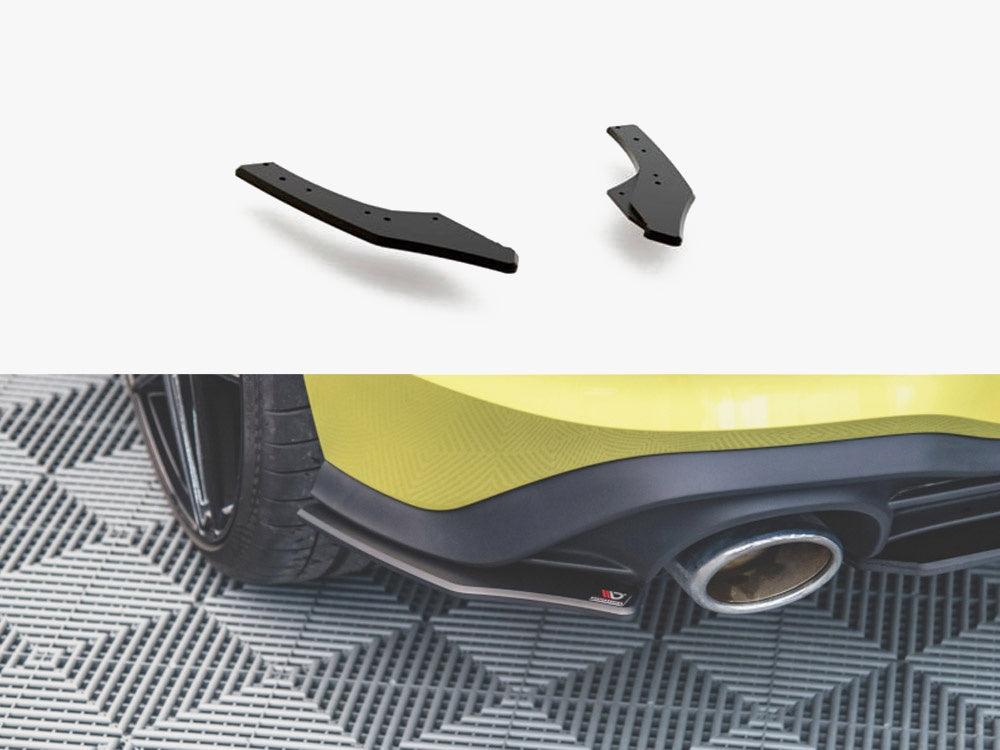 Maxton Design Street PRO Rear Side Splitters VW Golf 8 GTI Clubsport