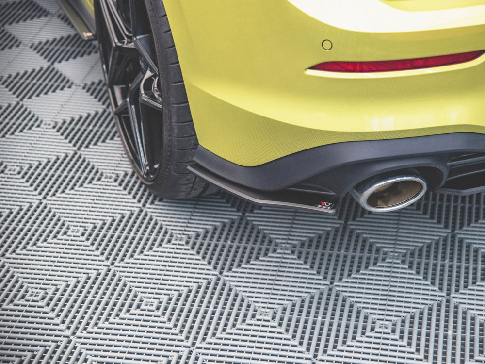 Maxton Design Street PRO Rear Side Splitters VW Golf 8 GTI Clubsport
