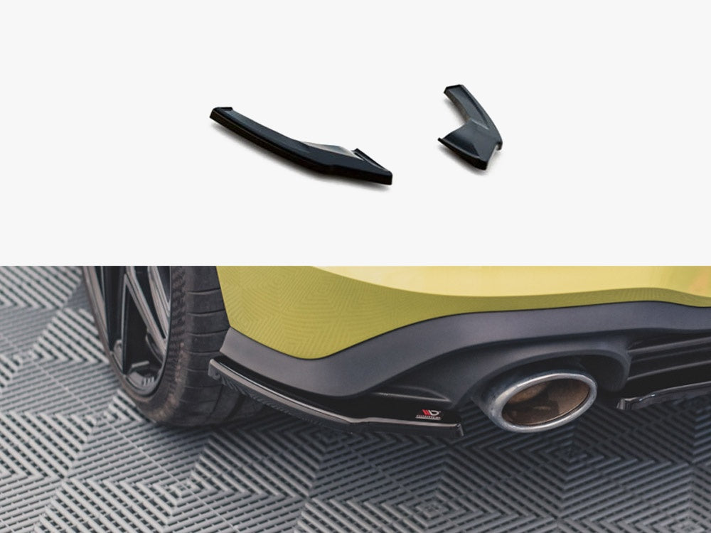 Maxton Design Rear Side Splitters V2 VW Golf 8 GTI Clubsport (2020-)