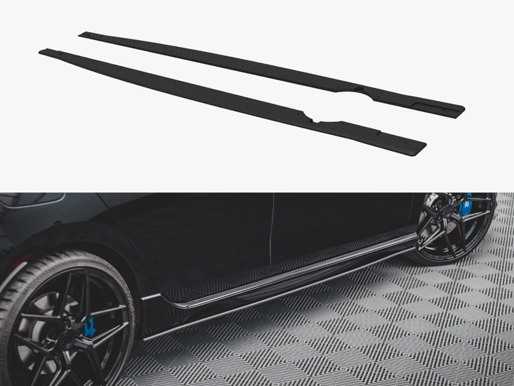 Maxton Design Street PRO Side Skirts Diffusers VW Golf R Mk8