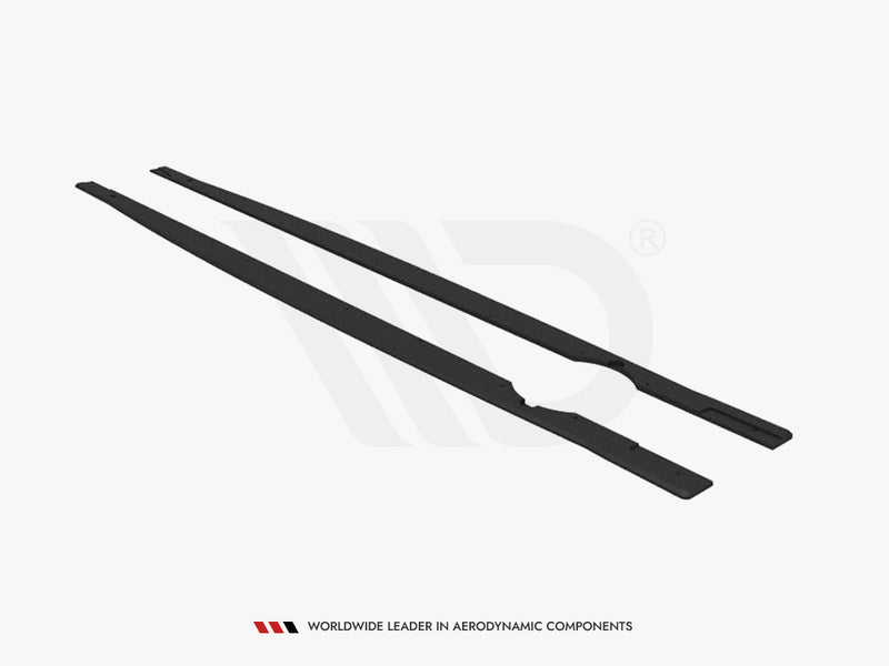 Maxton Design Street PRO Side Skirts Diffusers VW Golf R Mk8