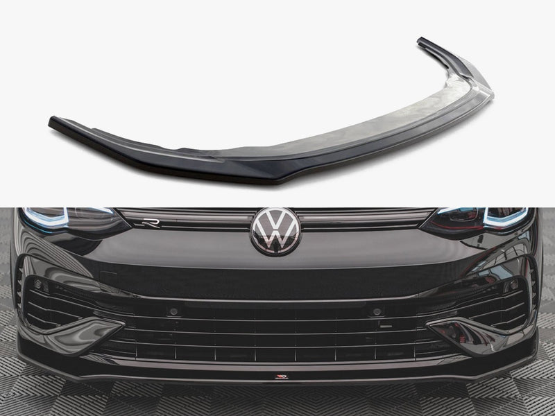 Maxton Design Front Splitter V.3 VW Golf R Mk8