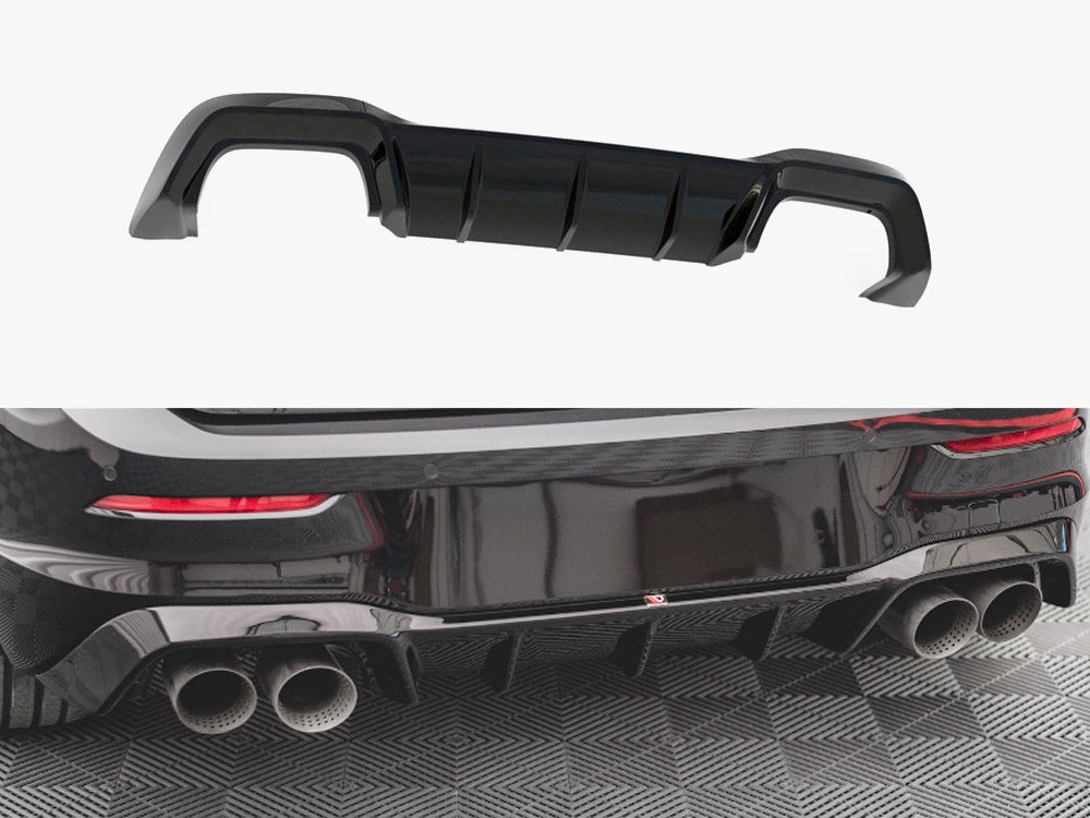 Maxton Design Rear Valance V.1 Volkswagen Golf R Mk8