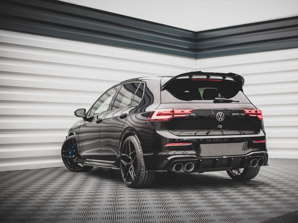 Maxton Design Rear Side Splitters V.4 VW Golf R Mk8
