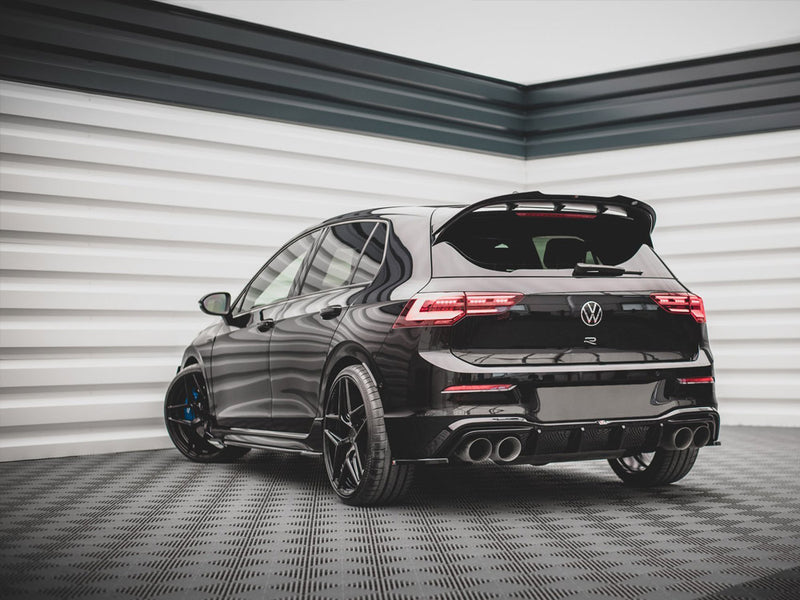 Maxton Design Rear Side Splitters V.4 VW Golf R Mk8