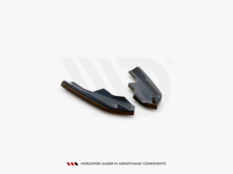 Maxton Design Rear Side Splitters V.4 VW Golf R Mk8