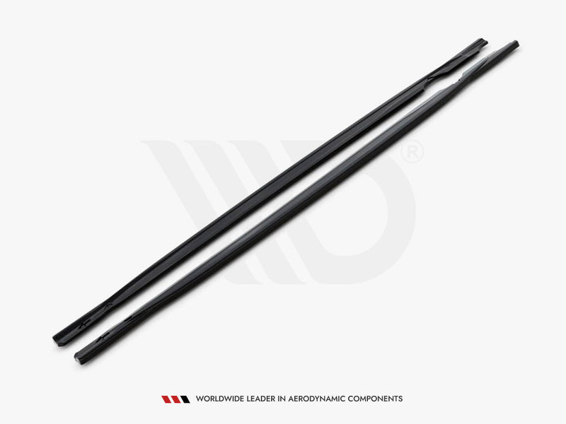 Maxton Design Side Skirts Diffusers V.1 Volkswagen Golf R Mk8