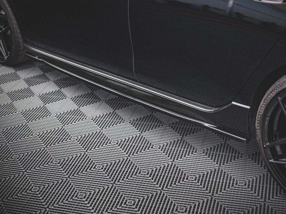 Maxton Design Side Skirts Diffusers V.1 Volkswagen Golf R Mk8