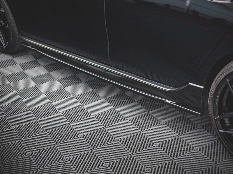 Maxton Design Side Skirts Diffusers V.1 Volkswagen Golf R Mk8