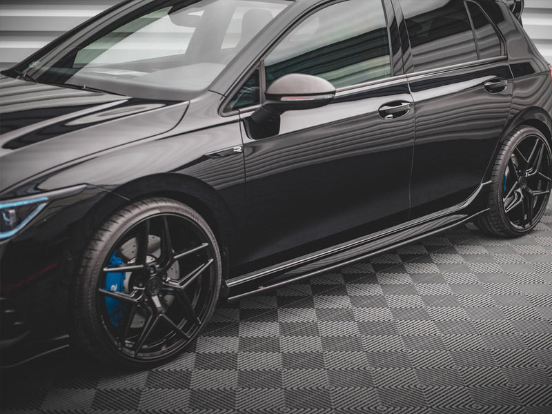 Maxton Design Side Skirts Diffusers V.2 VW Golf R Mk8