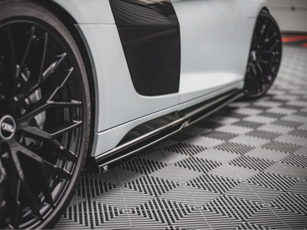 Maxton Design Side Skirts Diffusers V.1 Audi R8 Mk2 Facelift