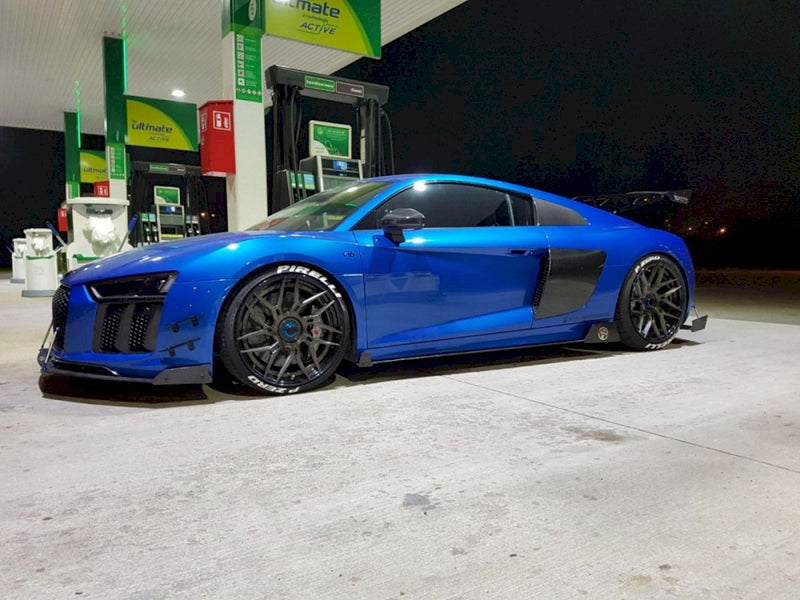 Maxton Design Racing Side Skirts Diffusers Audi R8 MK2 (2015 - 2017)