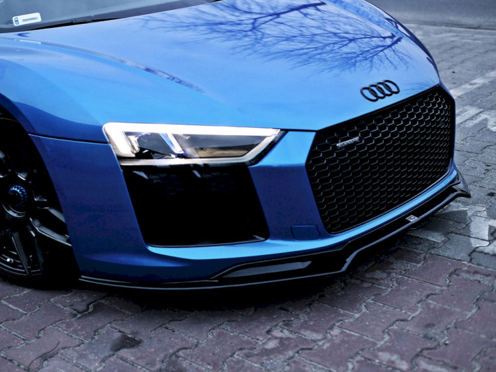 Maxton Design Front Splitter V.2 Audi R8 Mk2 (2015-2017)