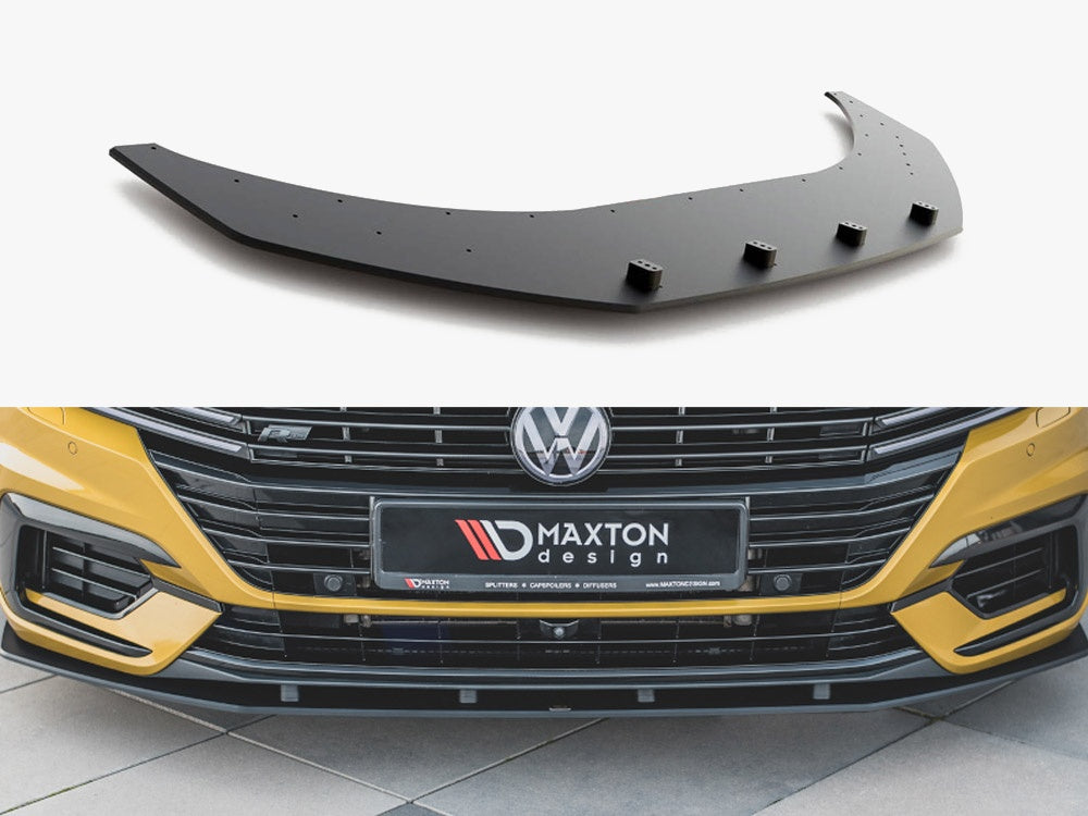 Maxton Design Street PRO Front Splitter Volkswagen Arteon R-Line Sedan / Shooting Brake Mk1