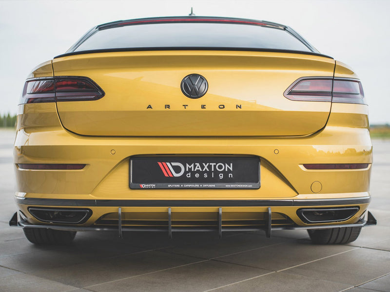 Maxton Design Street PRO Rear Diffuser + Flaps Volkswagen Arteon R-Line Sedan / Shooting Brake Mk1