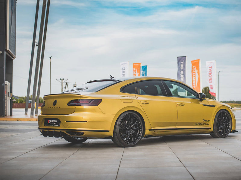 Maxton Design Rear Side Flaps Volkswagen Arteon R-Line Sedan / Shooting Brake Mk1