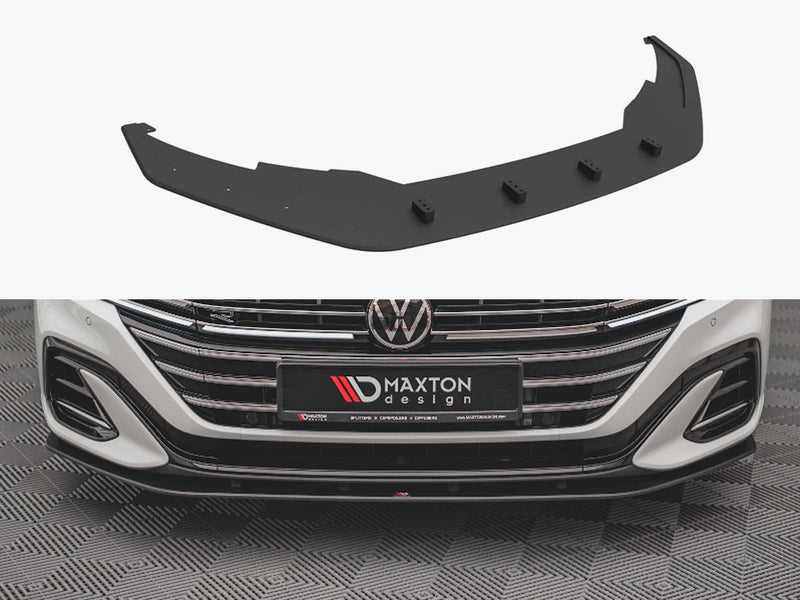 Maxton Design Street PRO Front Splitter Volkswagen Arteon Sedan / Shooting Brake R-Line Mk1 Facelift