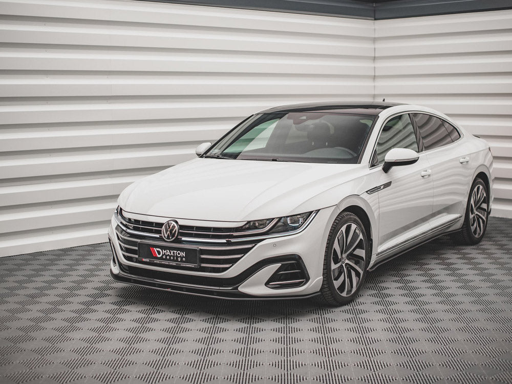 Maxton Design Street PRO Front Splitter Volkswagen Arteon Sedan / Shooting Brake R-Line Mk1 Facelift