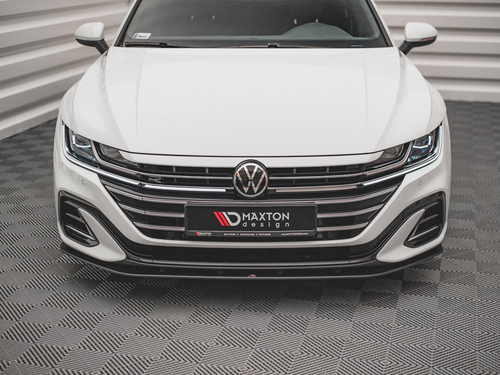 Maxton Design Street PRO Front Splitter Volkswagen Arteon Sedan / Shooting Brake R-Line Mk1 Facelift