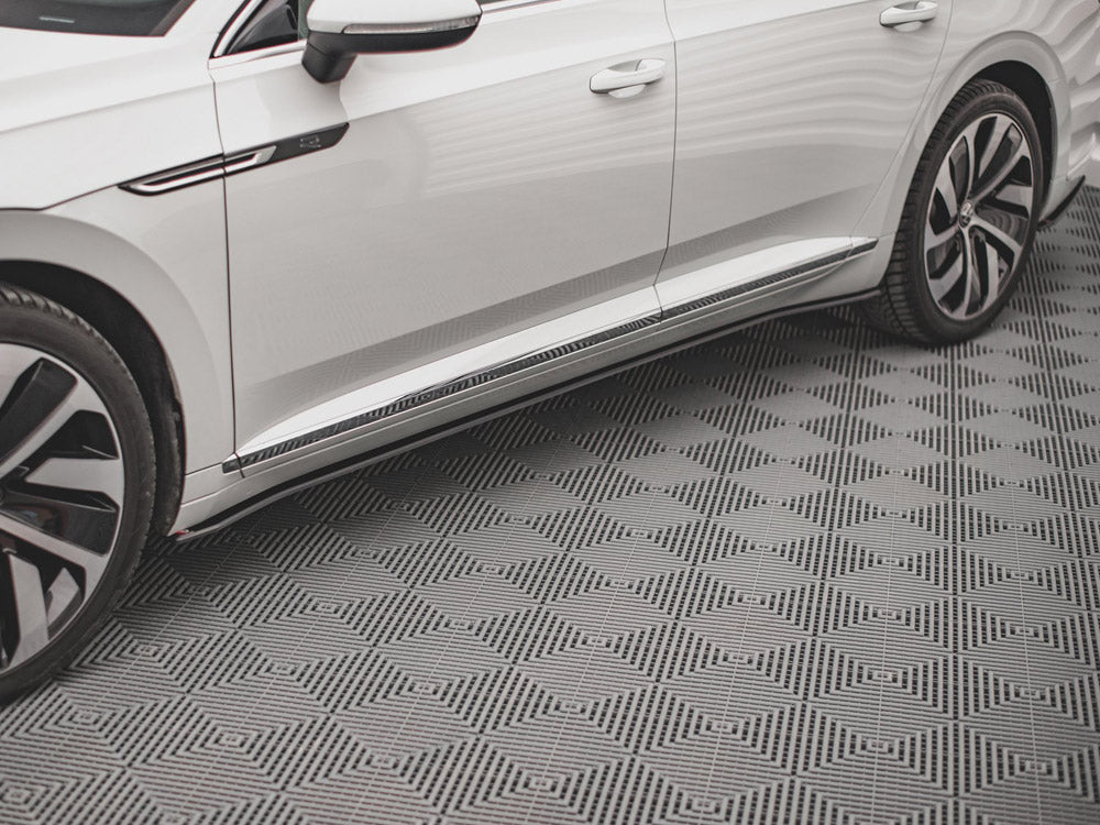 Maxton Design Street PRO Side Skirt Diffusers V.1 Volkswagen Arteon R/ R-Line Sedan / Shooting Brake Mk1 Facelift