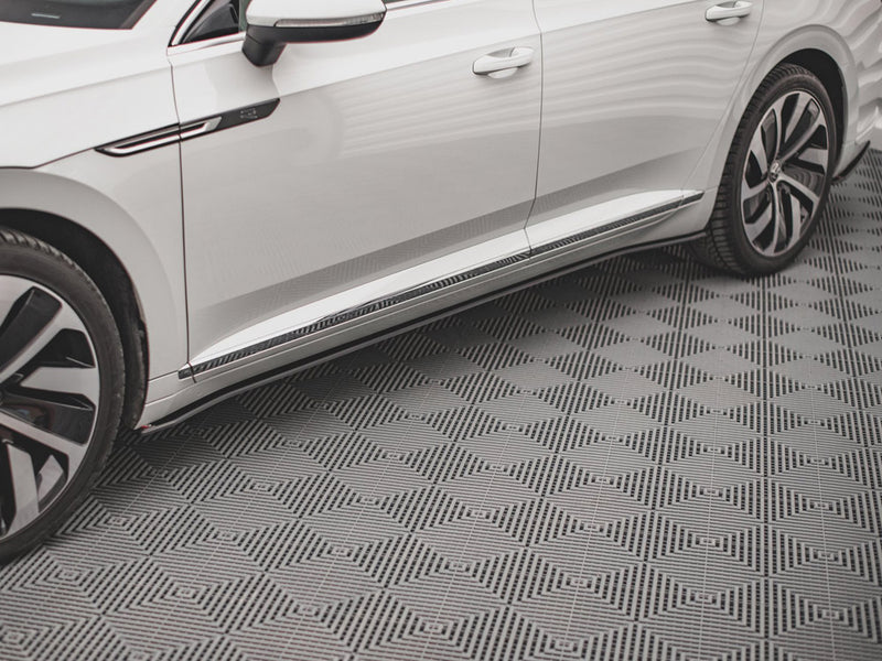 Maxton Design Street PRO Side Skirt Diffusers V.1 Volkswagen Arteon R/ R-Line Sedan / Shooting Brake Mk1 Facelift