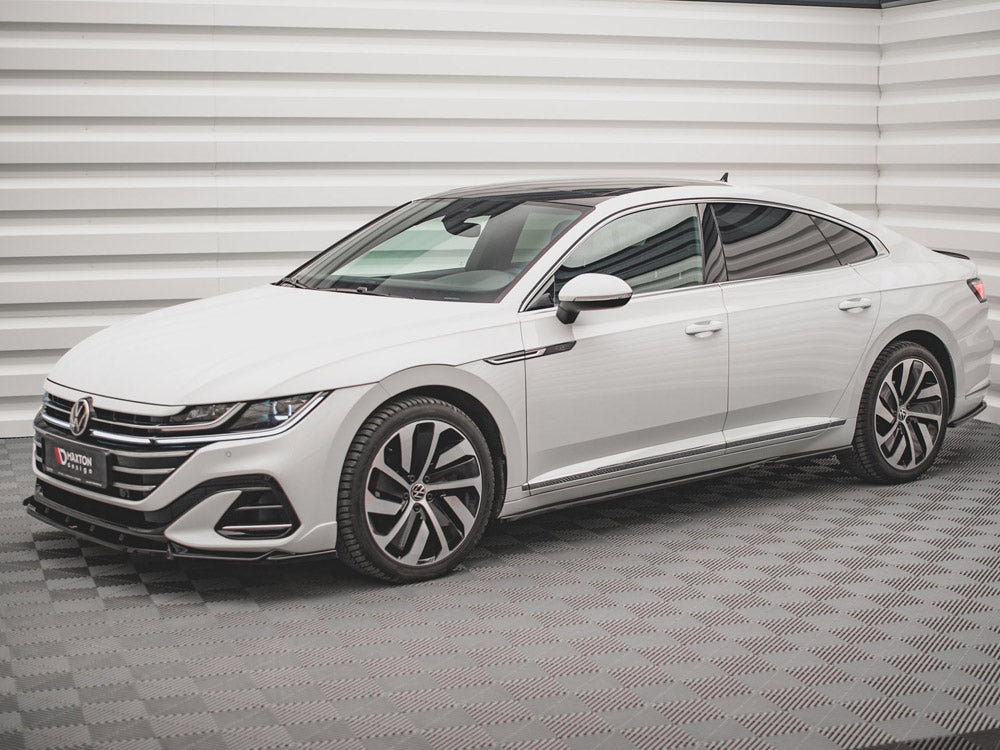 Maxton Design Side Skirt Diffusers Volkswagen Arteon R/ R-Line Sedan / Shooting Brake Mk1 Facelift