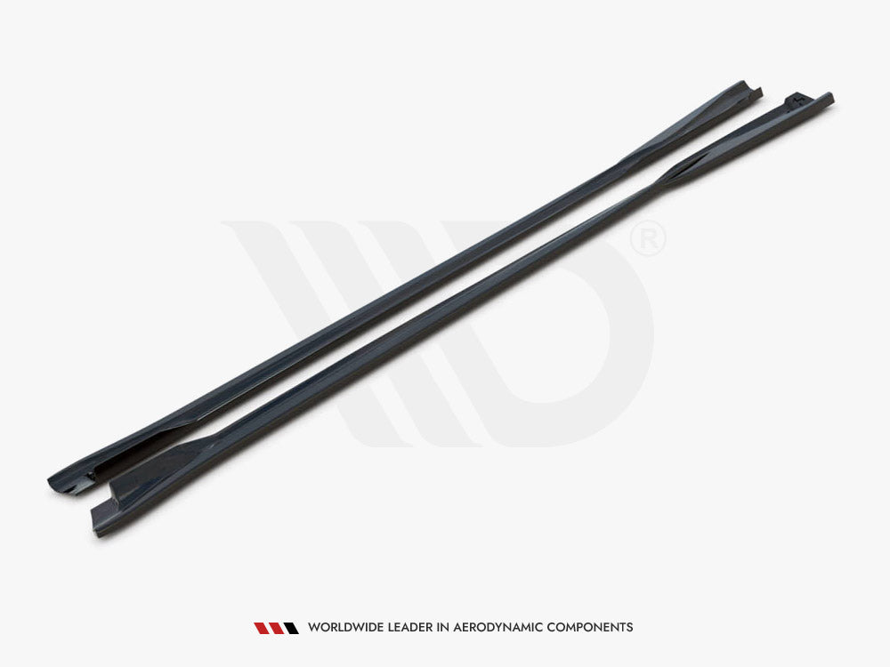 Maxton Design Side Skirt Diffusers Volkswagen Arteon R/ R-Line Sedan / Shooting Brake Mk1 Facelift