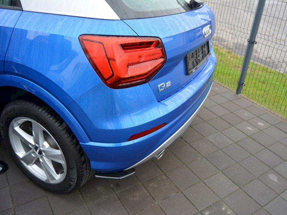 Maxton Design Rear Side Splitters Audi Q2 Mk1 Sport