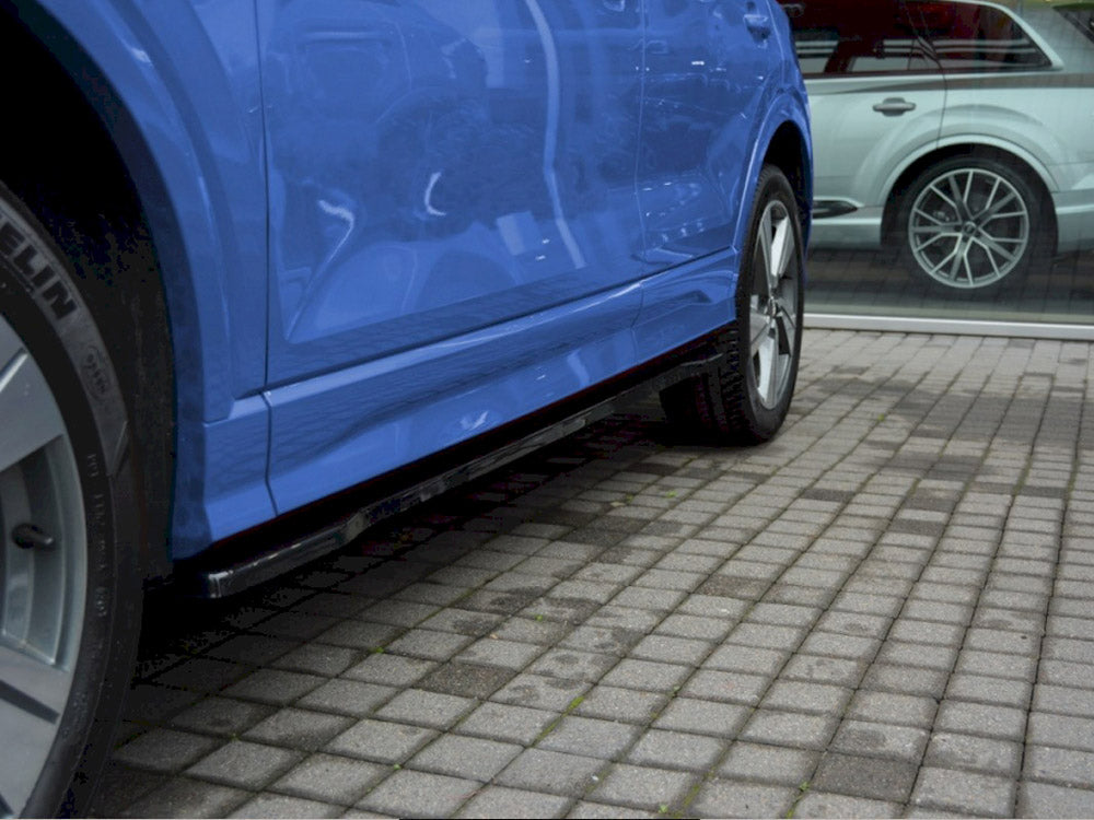 Maxton Design Side Skirts Splitters Audi Q2 Mk1 Sport