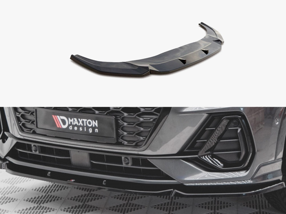 Maxton Design Front Splitter V.1 Audi Q3 Sportback / SUV S-Line F3