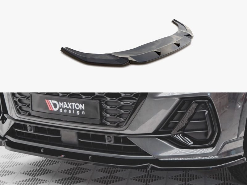 Maxton Design Front Splitter V.1 Audi Q3 Sportback / SUV S-Line F3