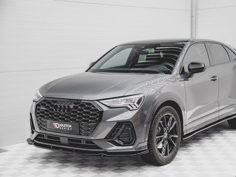 Maxton Design Front Splitter V.1 Audi Q3 Sportback / SUV S-Line F3