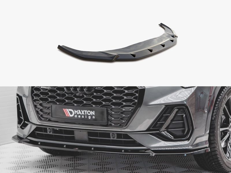 Maxton Design Front Splitter V.2 Audi Q3 Sportback / SUV S-Line F3