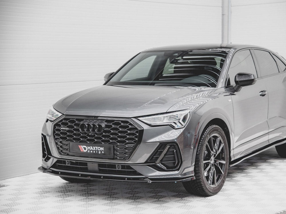 Maxton Design Front Splitter V.2 Audi Q3 Sportback / SUV S-Line F3