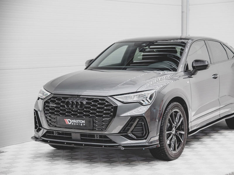 Maxton Design Front Splitter V.2 Audi Q3 Sportback / SUV S-Line F3