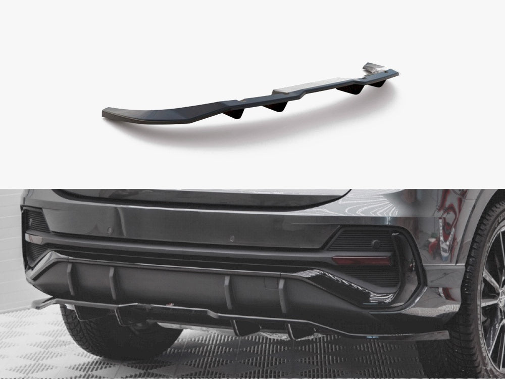 Maxton Design Rear Splitter (Vertical Bars) Audi Q3 Sportback S-Line