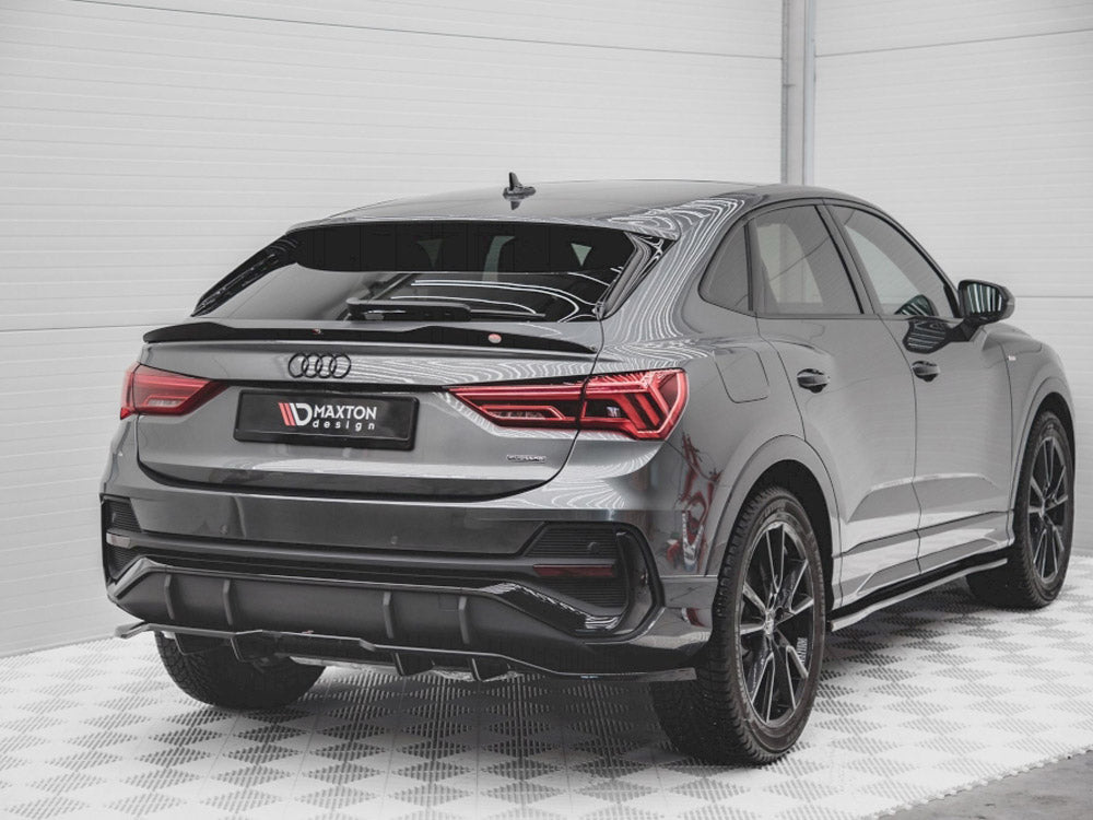 Maxton Design Rear Splitter (Vertical Bars) Audi Q3 Sportback S-Line