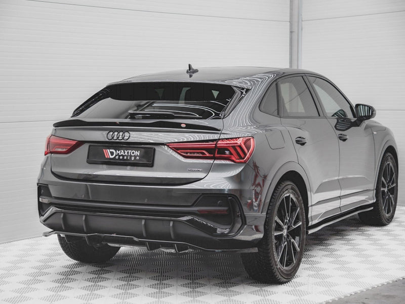 Maxton Design Rear Splitter (Vertical Bars) Audi Q3 Sportback S-Line