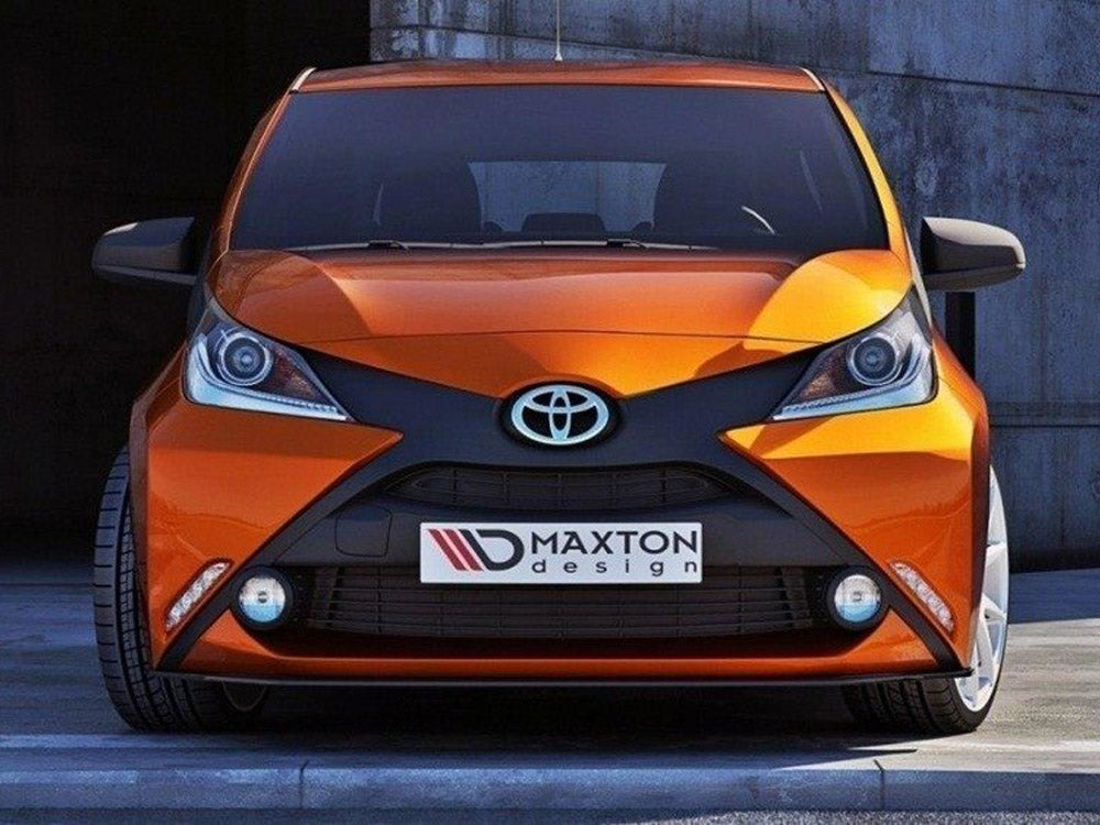 Maxton Design Front Splitter Toyota Aygo MK2 - Carbon Look