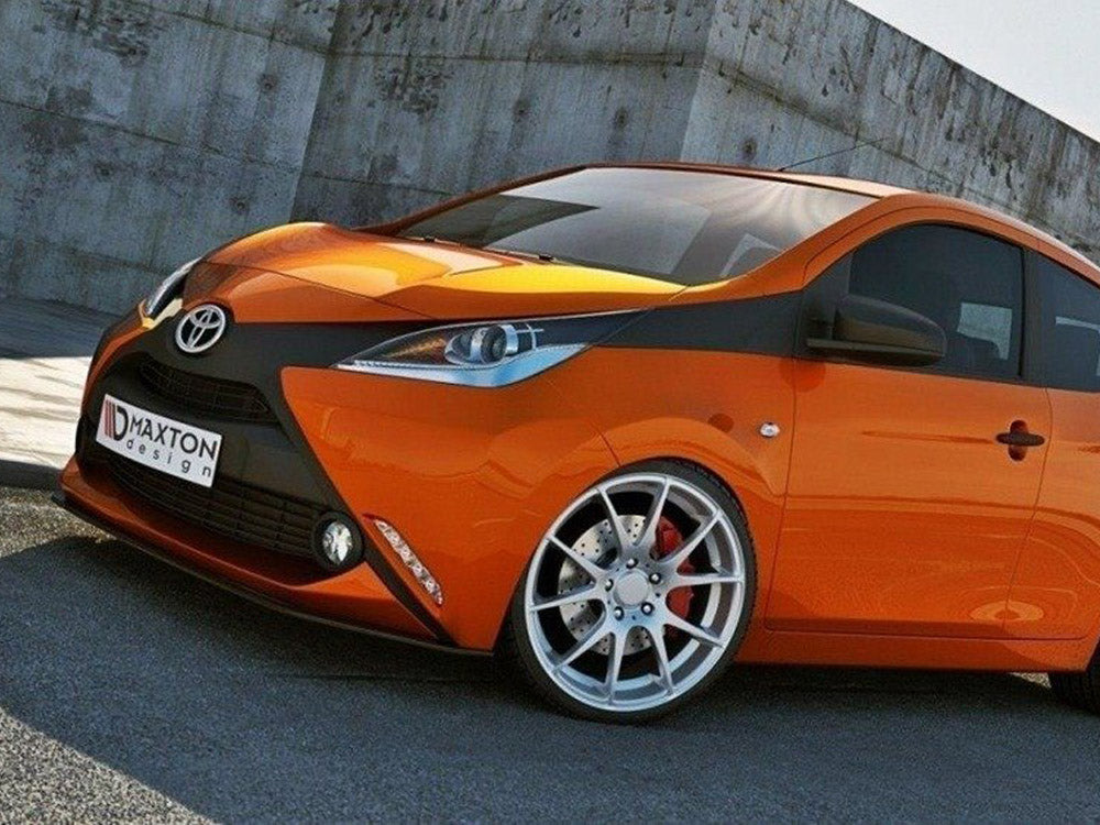 Maxton Design Front Splitter Toyota Aygo MK2 - Carbon Look
