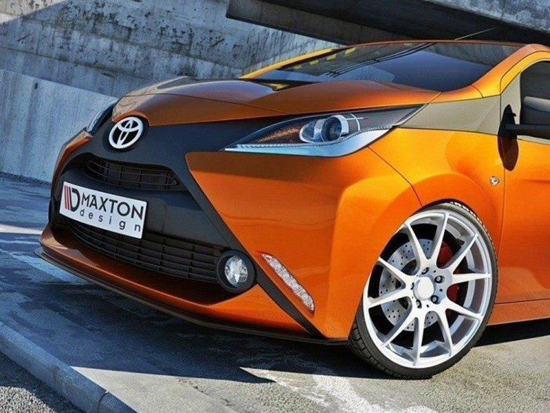 Maxton Design Front Splitter Toyota Aygo MK2 - Carbon Look