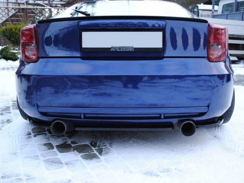 Maxton Design Rear Side Splitters Toyota Celica T23 Preface - Carbon Look