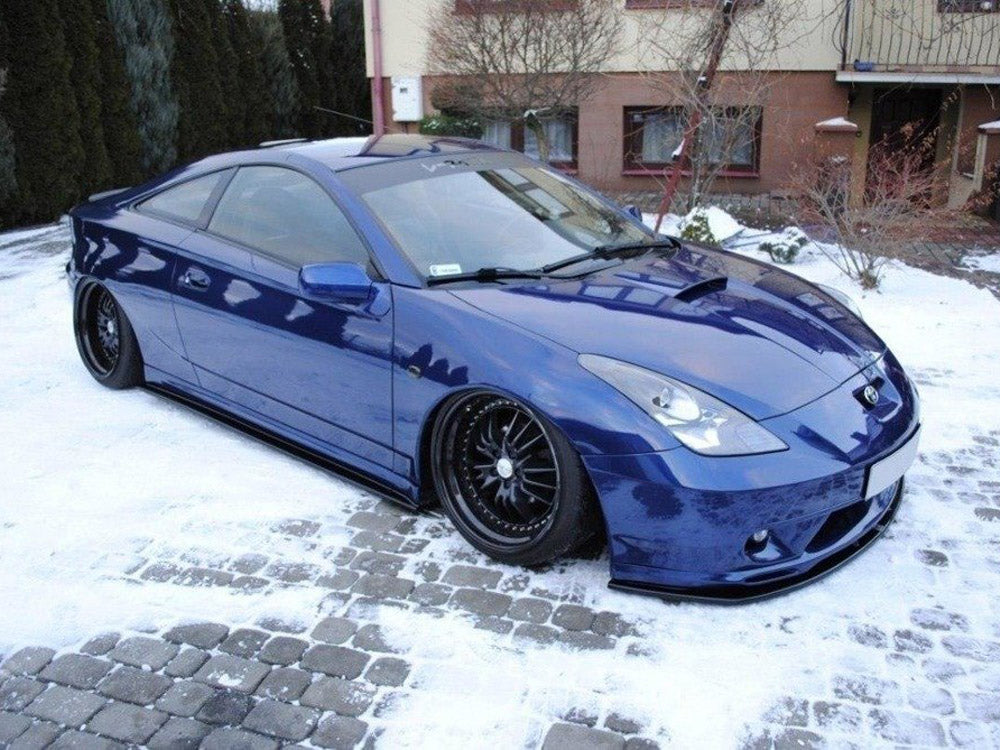 Maxton Design Side Skirts Diffusers Toyota Celica T23 TS Preface - Carbon Look