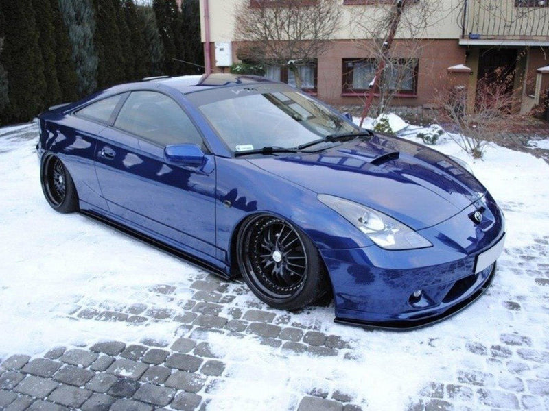 Maxton Design Side Skirts Diffusers Toyota Celica T23 TS Preface - Textured