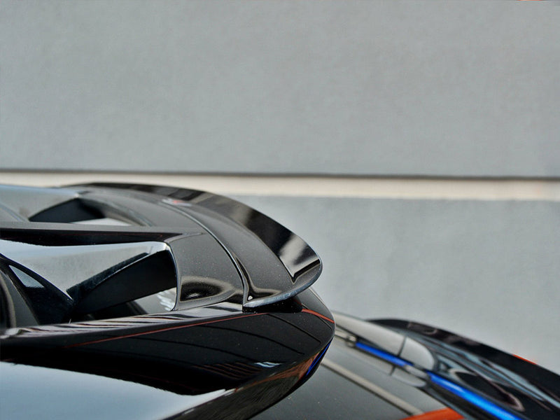 Maxton Design Roof Spoiler Extension CAP Toyota C-HR (2016-UP) - Carbon Look