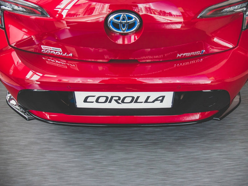 Maxton Design Central Rear Splitter Toyota Corolla MK12 Hatchback
