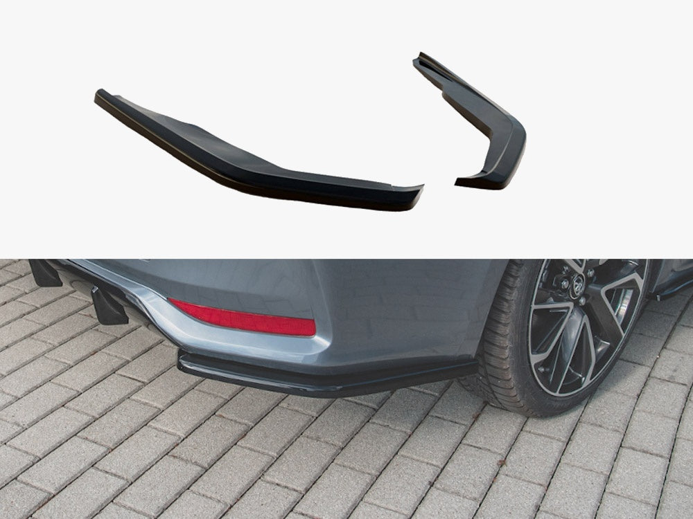 Maxton Design Rear Side Splitters Toyota Corolla Mk12 Sedan