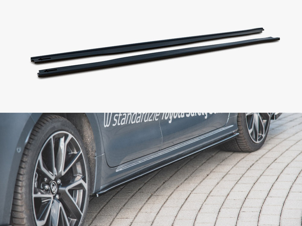 Maxton Design Side Skirts Diffusers Toyota Corolla Mk12 Sedan