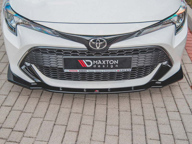 Maxton Design Front Splitter V.1 Toyota Corolla Mk12 Touring Sports / Hatchback