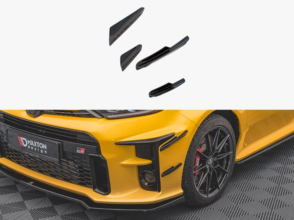 Maxton Design Front Bumper Wings (Canards) Toyota GR Yaris MK4 (2020-)